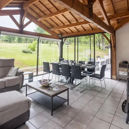With Roofed Swimming Pool