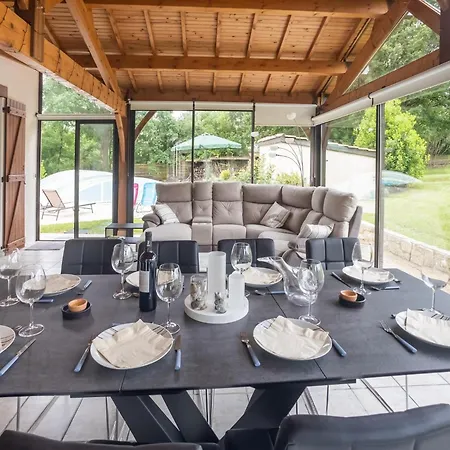 Сasa de vacaciones Dordogne Poolside Escape Villeneuve-sur-Lot